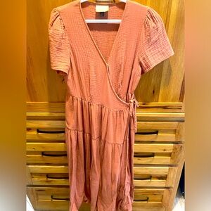 Cotton boho women’s dress small